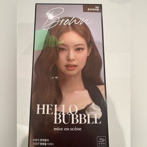 Hello Bubble Hair Dye - Jennie Black Pink - Color 6N Brown